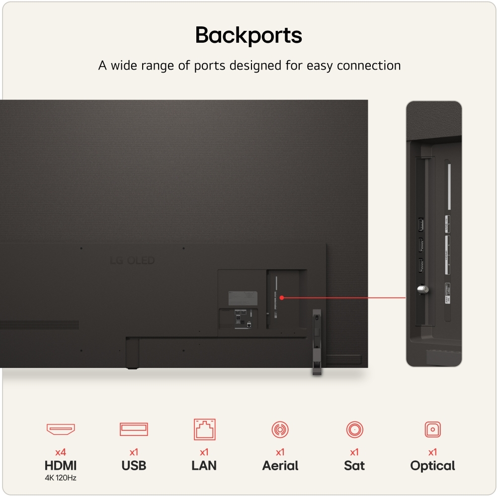 LG OLED83B6ELB.AEK 83" OLED Smart Television, 4K Ultra HD, E Rated