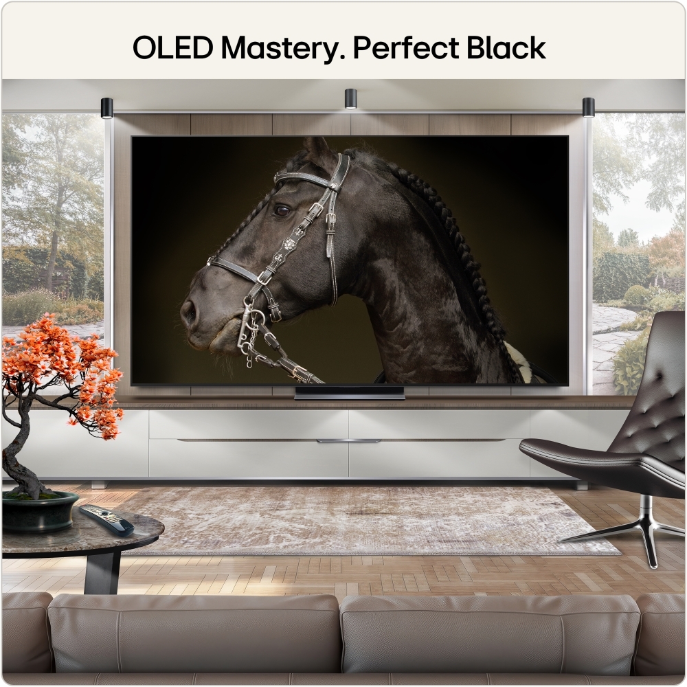 LG OLED83C64LA.AEK 83" OLED evo Smart Television, 4K Ultra HD, in bright and dark rooms, D Rated