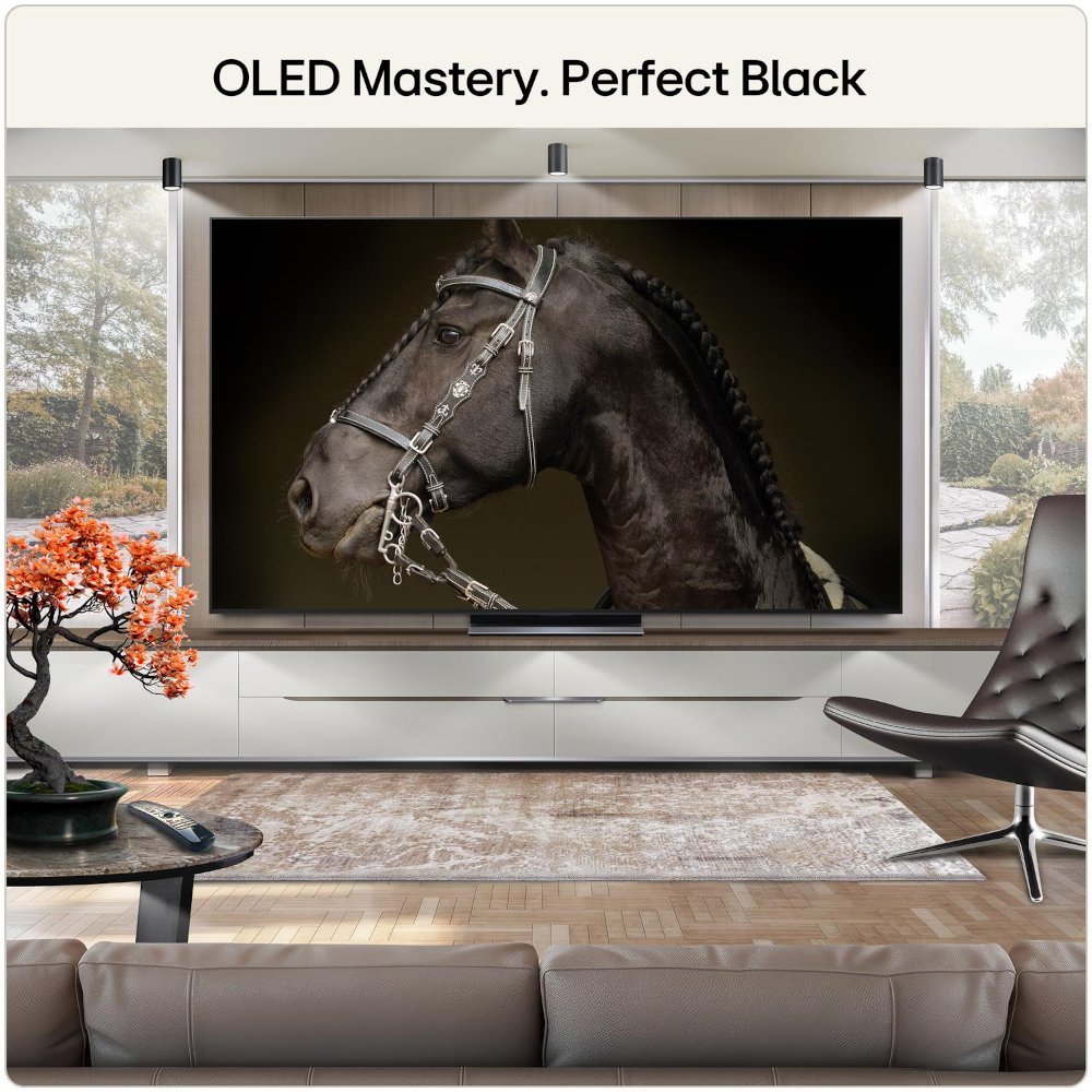 LG OLED83C66LB.AEK 83" OLED evo Smart Television, 4K Ultra HD, D Rated