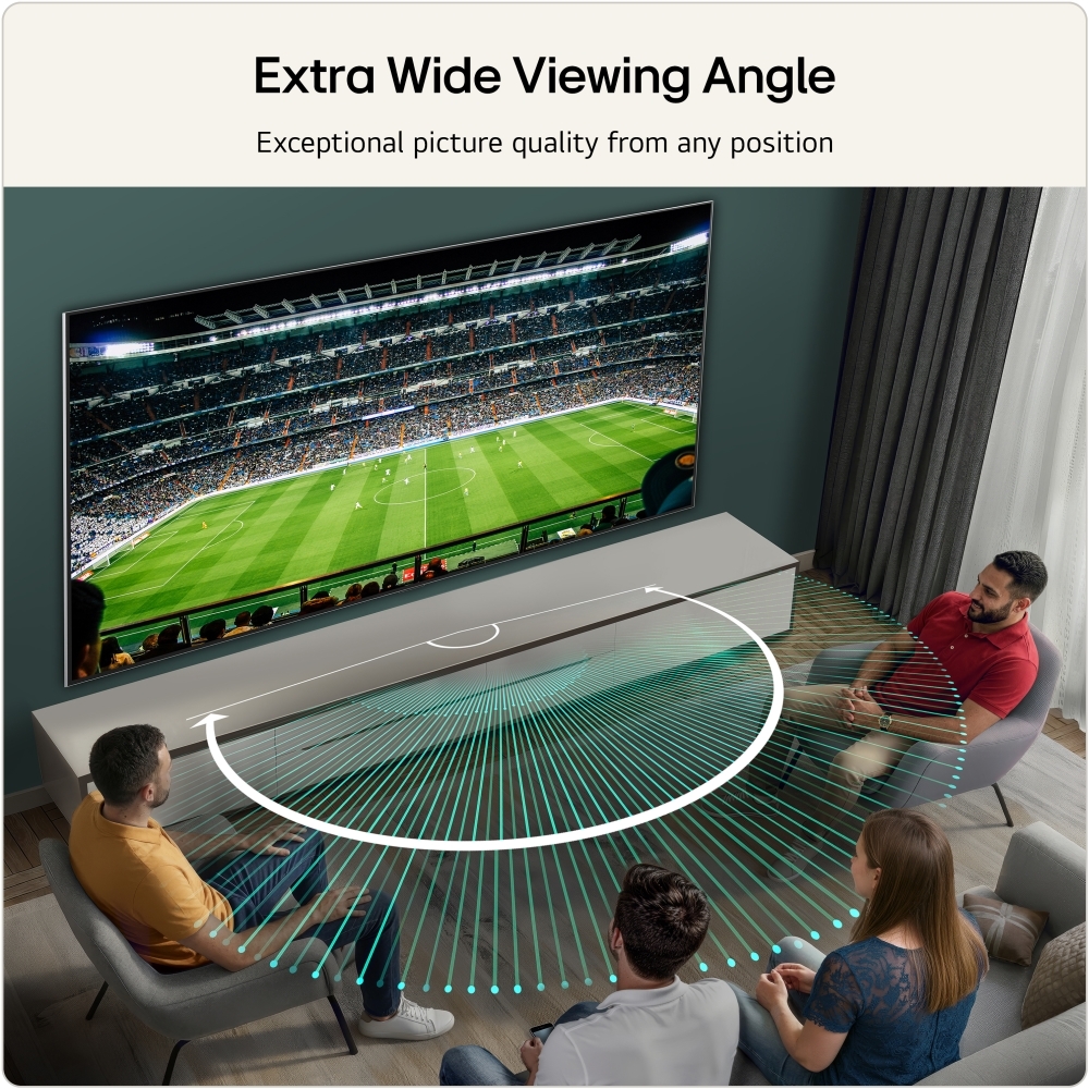 LG OLED97G64LW.AEK 97" OLED evo Smart Television, 4K Ultra HD, in bright and dark rooms, F Rated