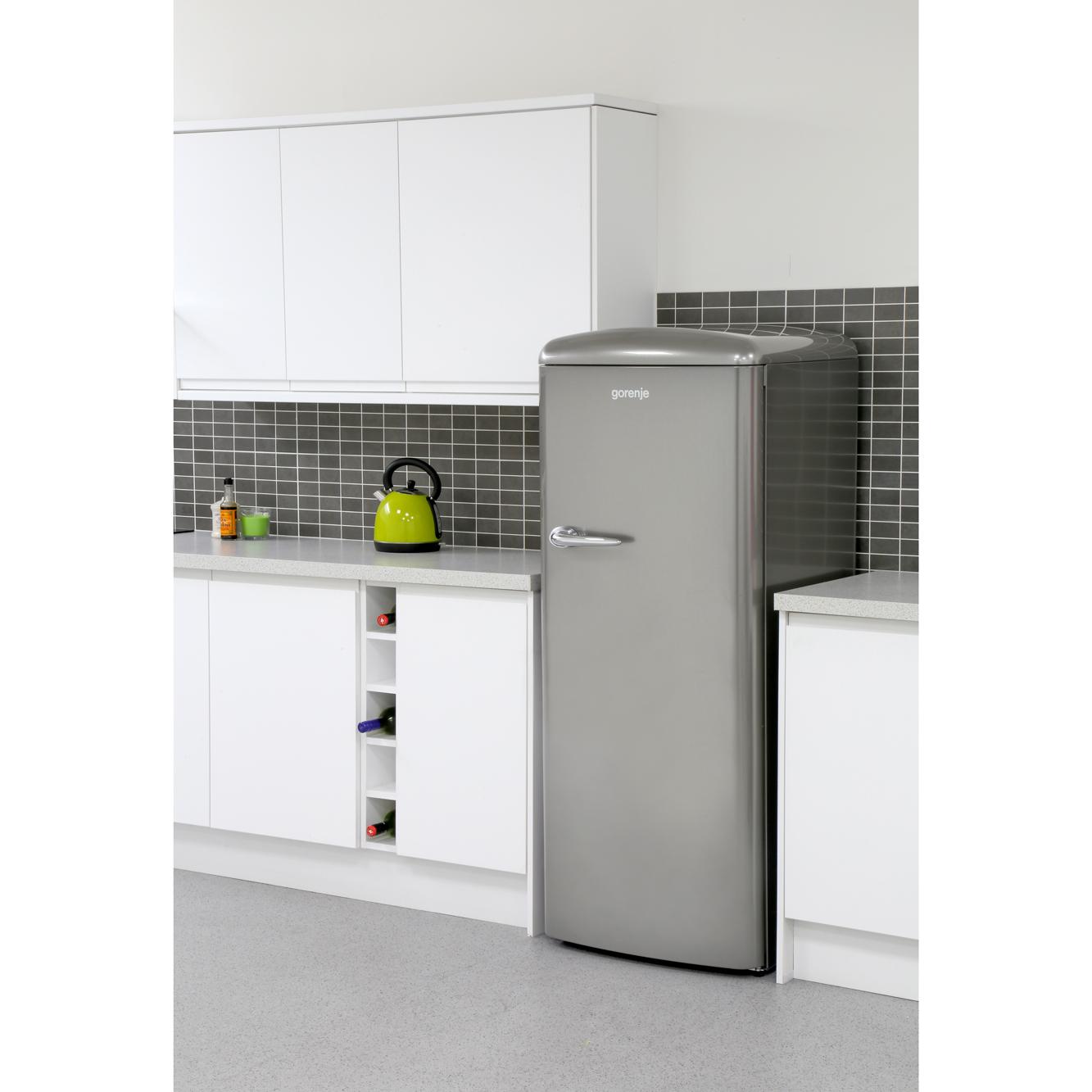 Buy Gorenje ORB153X Tall Fridge with Ice Box Silver Marks Electrical