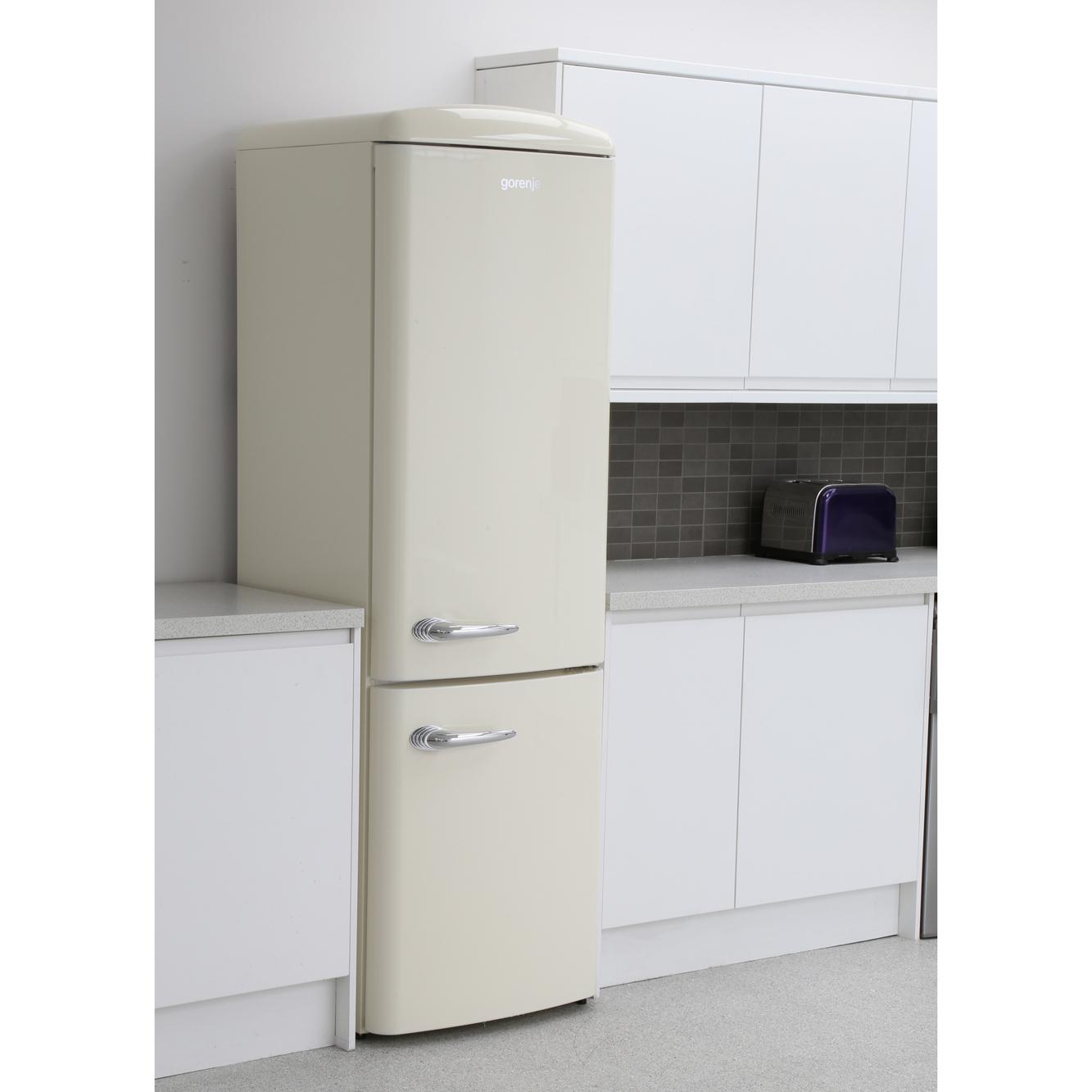 Buy Gorenje ORK193C Retro Fridge Freezer Cream Marks Electrical Buy Gorenje ORK193C Retro Fridge Freezer Cream Marks Electrical