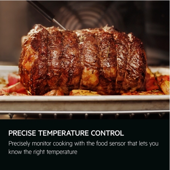 AEG OS6PB50AK Built-In Electric Single Oven with Pyrolytic Cleaning, Black, A+ Rated