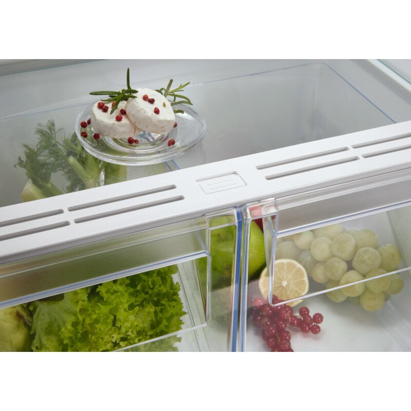 AEG OSC5S181ES Low Frost Integrated Fridge Freezer, Sliding Hinge, 70/30, E Rated