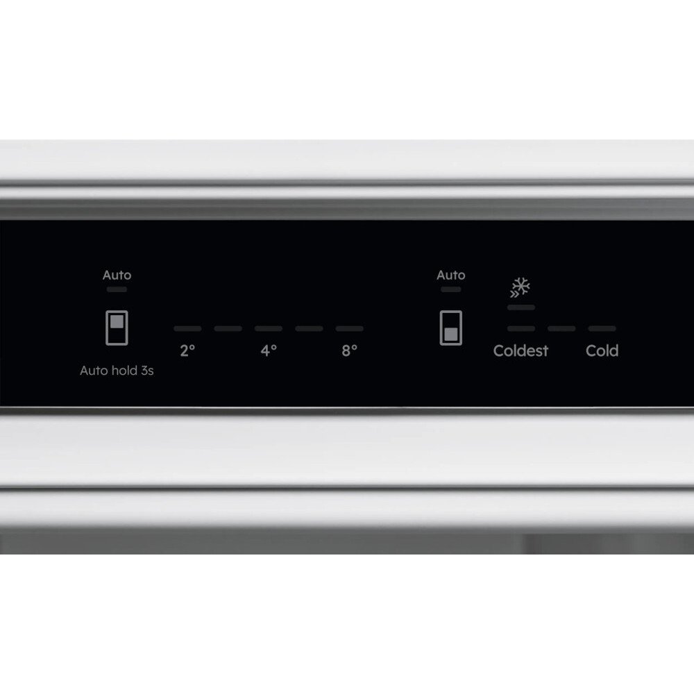 AEG OSC7C191ES 7000 CoolAssist&reg; No Frost Integrated Fridge Freezer, Sliding Hinge, 70/30, E Rated