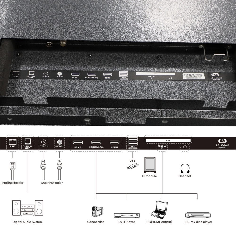 Sylvox OT50B1K4GC 50" Television