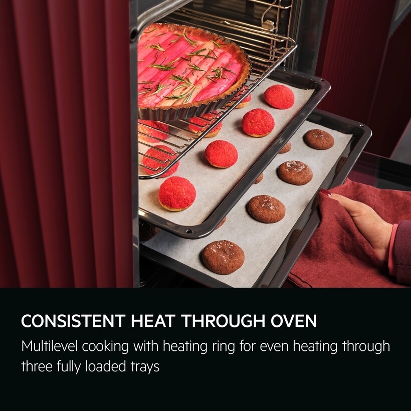 AEG OU5AB20CK Built-In Electric Single Oven, Black, A Rated