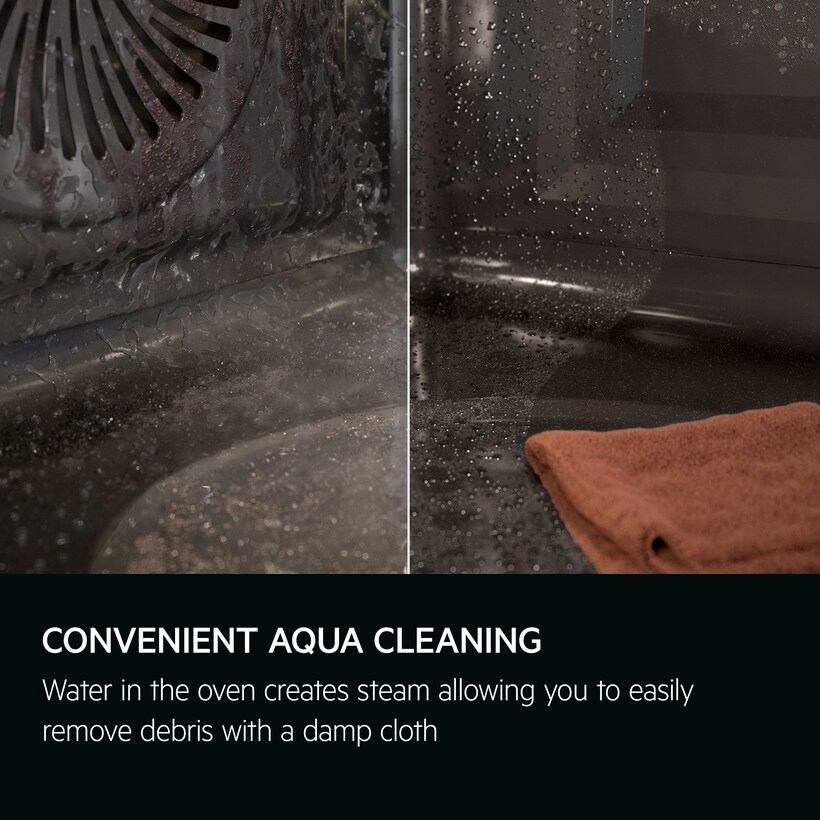 AEG OU5AB20CK Built-In Electric Single Oven, Black, A Rated