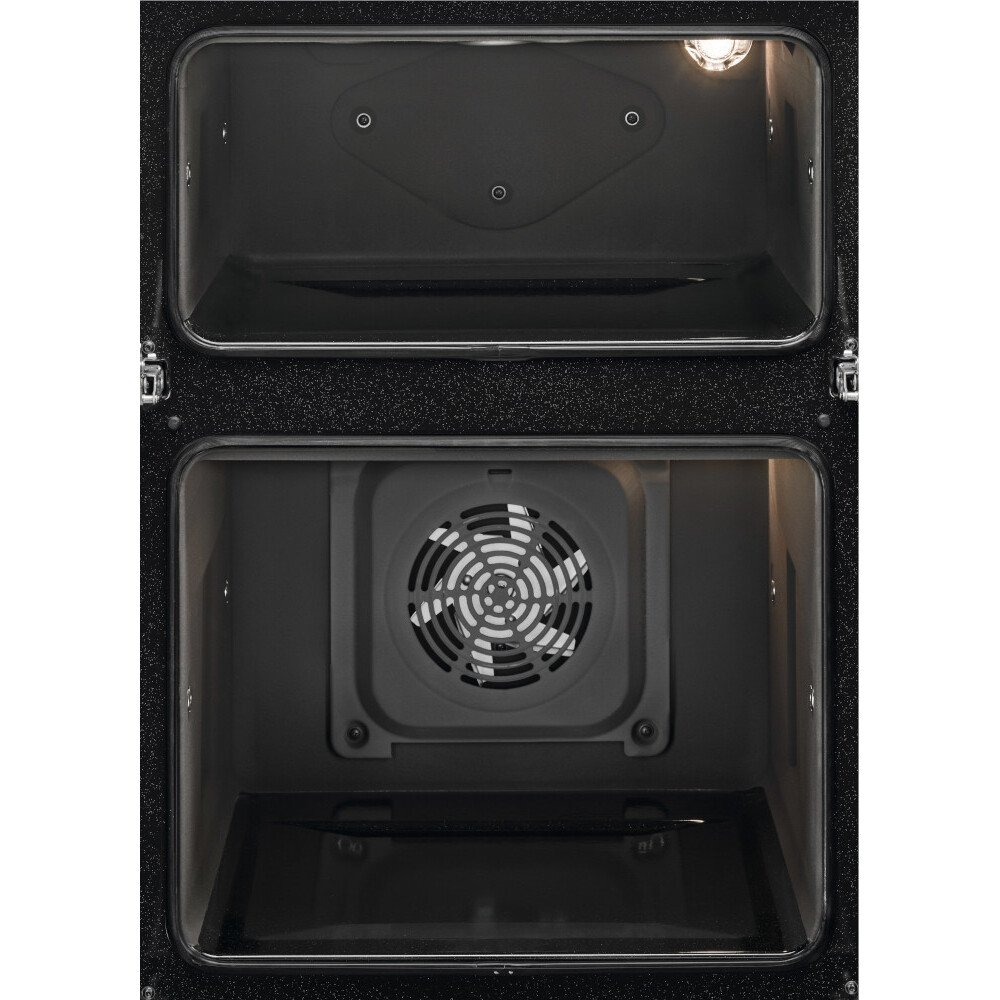 AEG OU5CP40B Built-In Electric Double Oven, Black, A Rated