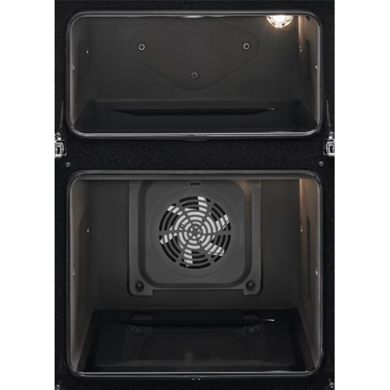 AEG OU5CP40M Built-In Electric Double Oven, Stainless Steel, A Rated