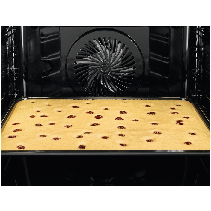 AEG OU5CU40M Built-Under Electric Double Oven, Stainless Steel, A Rated