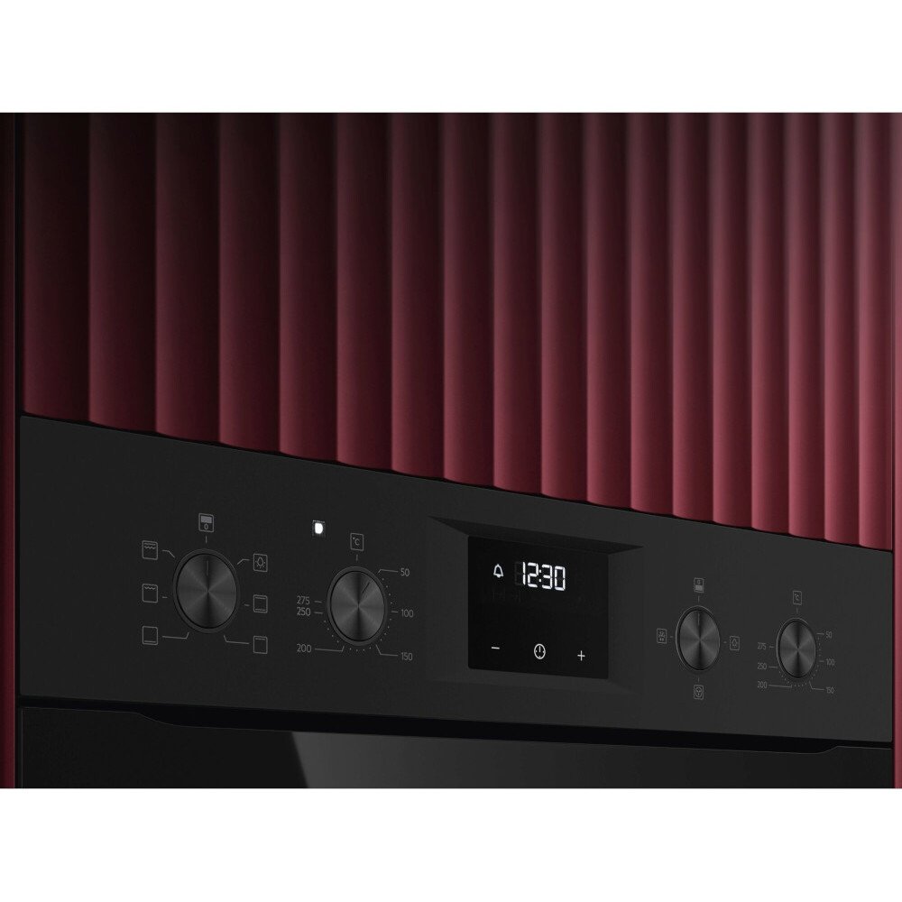AEG OU5NP20B Built-In Electric Double Oven, Black, A Rated