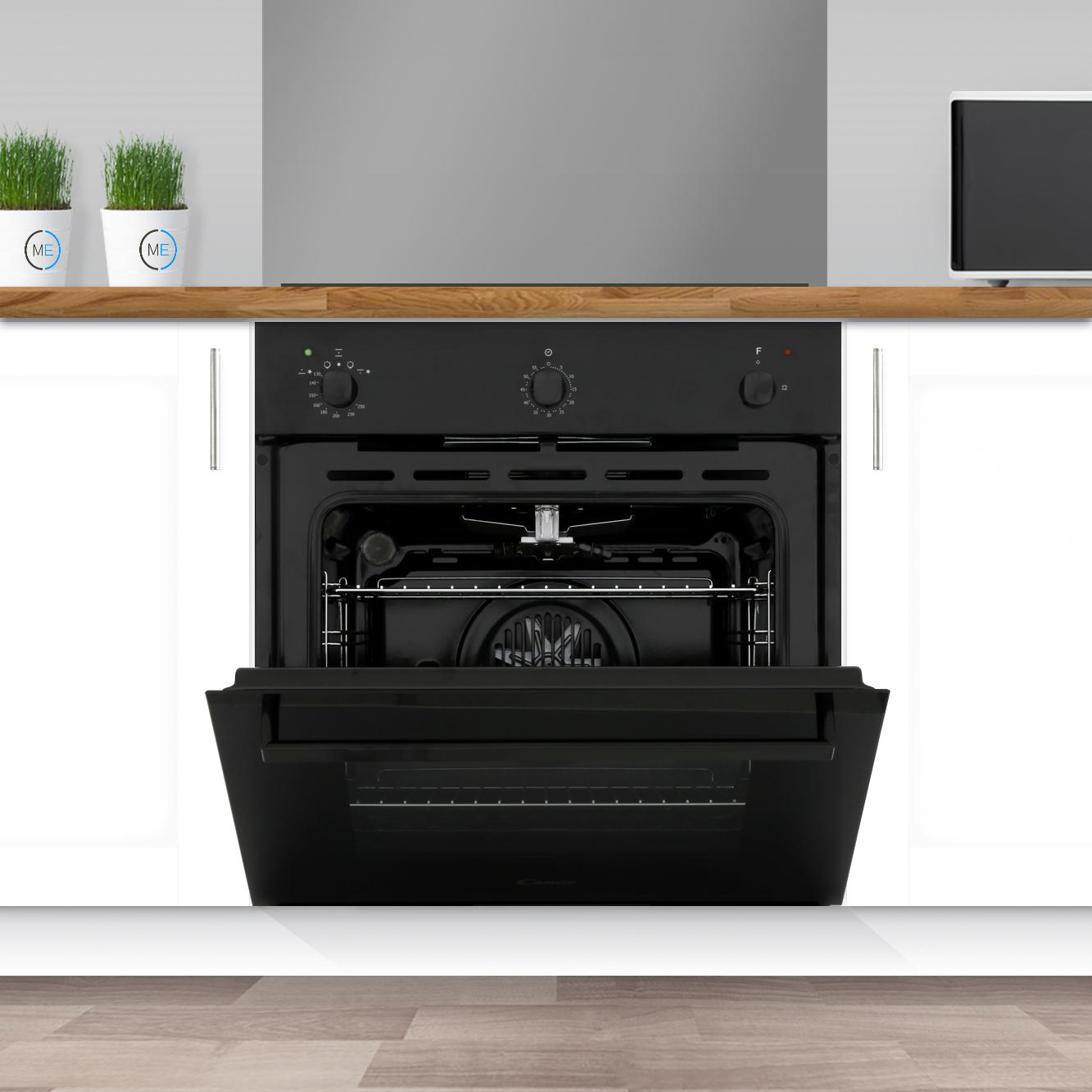 Buy Candy OVG505/3N BuiltIn LPG Oven Black Marks Electrical