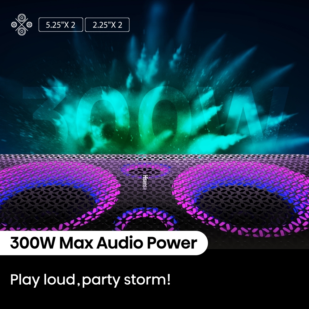 Hisense PARTY STORM Party Speaker