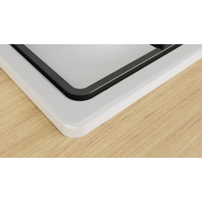 Bosch PBP6B2K60 Series 2 4 Burner Gas Hob, White