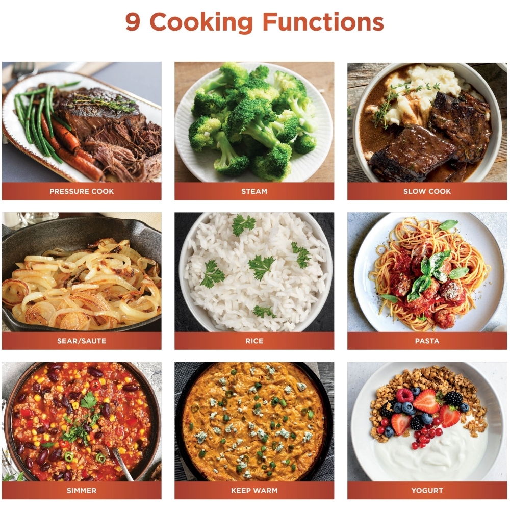 Ninja PC201UK Slow and Multi Cooker, Black