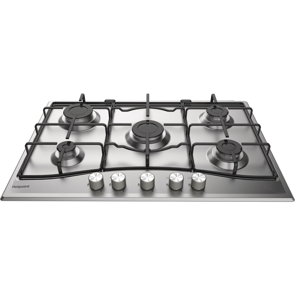 Buy Hotpoint PCN752IXH 5 Burner Gas Hob Inox Marks Electrical