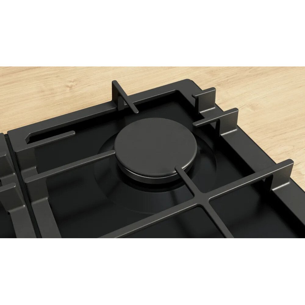Bosch PCP6A6I90 Series 6 4 Burner Gas Hob, Black