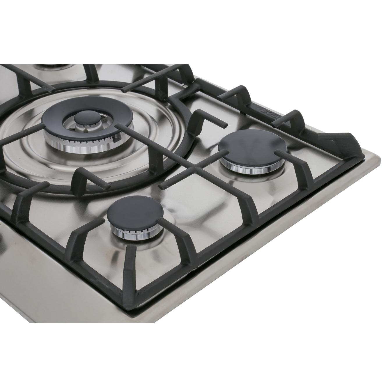 Buy Bosch Serie 6 Classixx PCQ715B90E 5 Burner Gas Hob (PCQ715B90E) Stainless Steel Marks