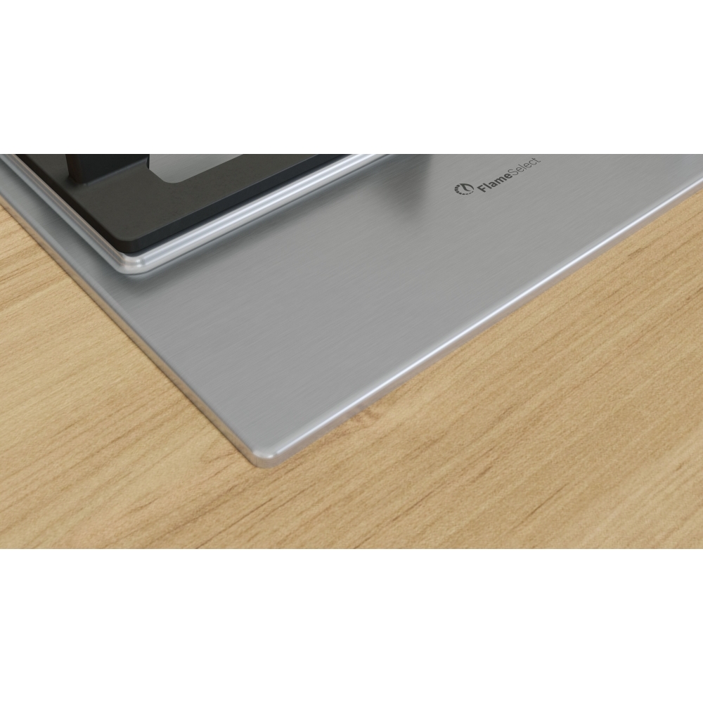 Bosch PCQ7A5I90 Series 6 5 Burner Gas Hob, Stainless Steel