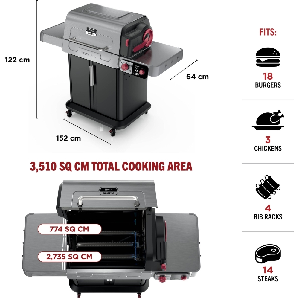 Ninja PG301UK Gas BBQ Grill