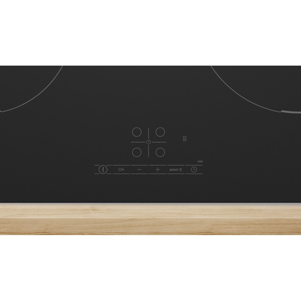 Bosch PIE61ABB5E Series 4 59cm Induction Hob, Black