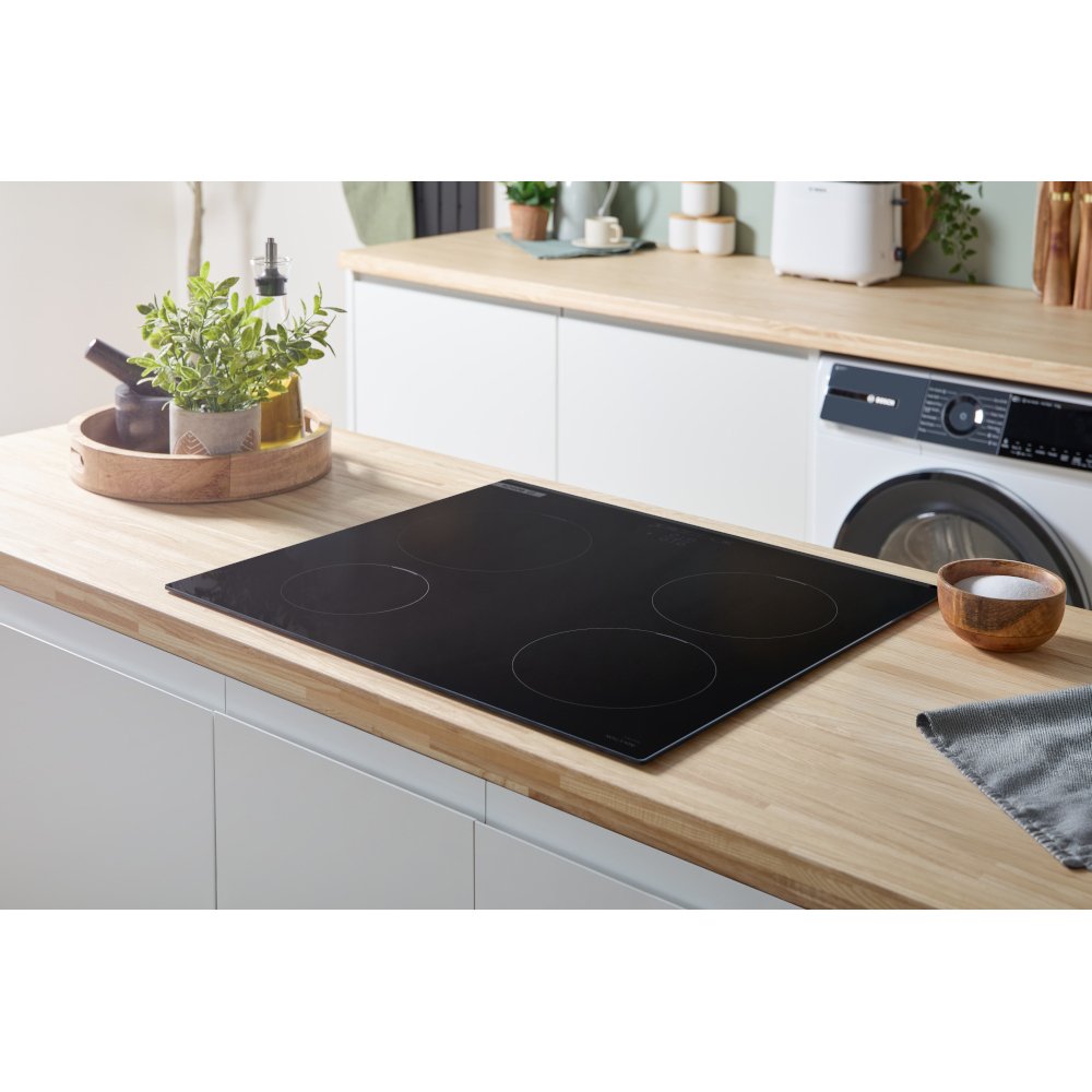 Bosch PIE631BB5E Series 4 59cm Induction Hob, Black