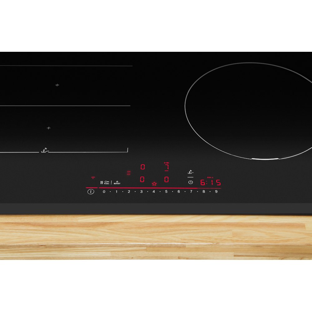 Bosch PIX631HC1E Series 6 59cm Induction Hob, Black