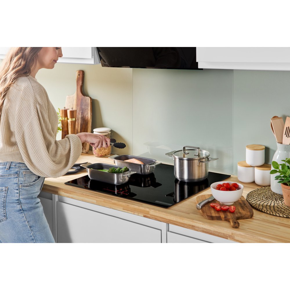 Bosch PIX631HC1E Series 6 59cm Induction Hob, Black