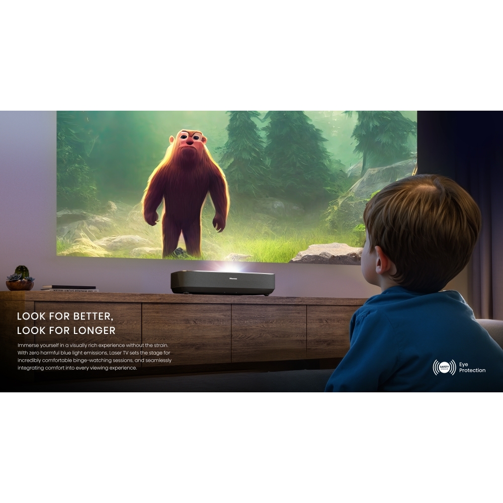 Hisense PL2TUK Series PL2 Smart Laser Cinema 4K, 4K Ultra HD, Black