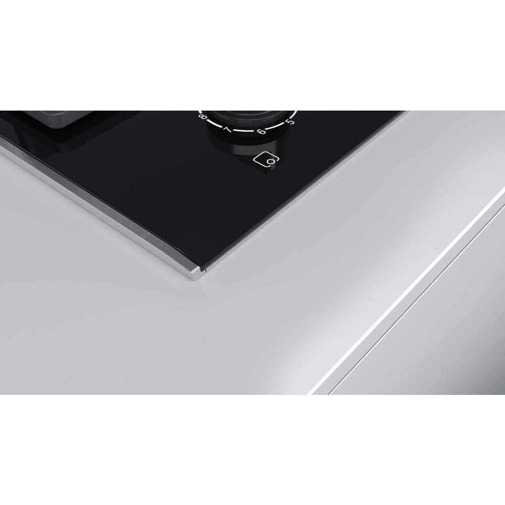 Buy Bosch Series 8 PRB3A6B70 2 Burner Gas Domino Hob Black on Glass