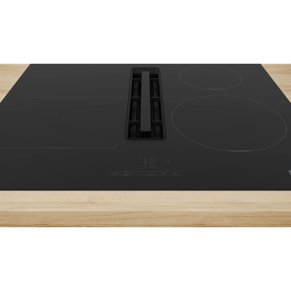 Bosch PVS611B16E Series 4 59cm Vented Hob, Black, B Rated