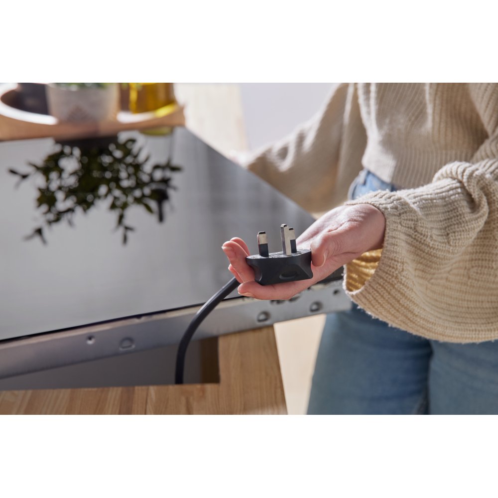 Bosch PWP611BB5B Series 4 59cm Induction Hob, Black