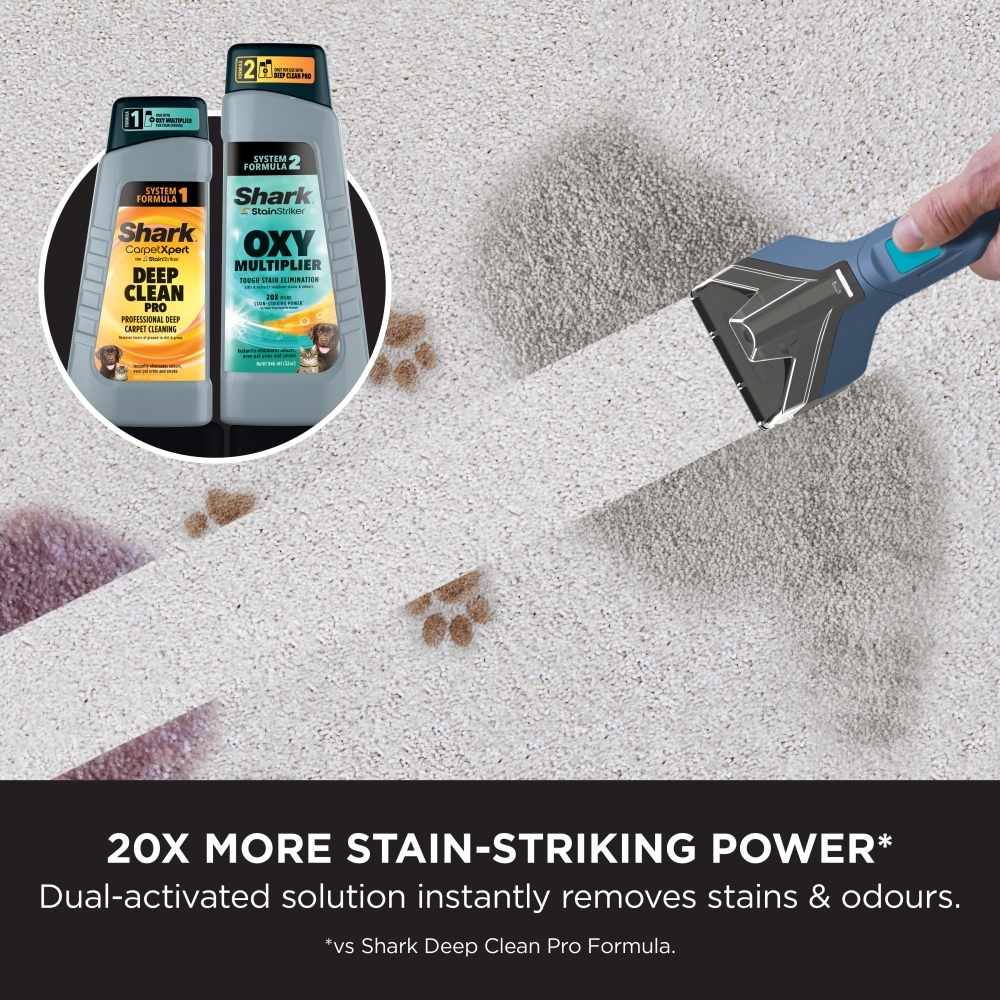Shark PX200UK StainStriker Stain & Spot Cleaner, White