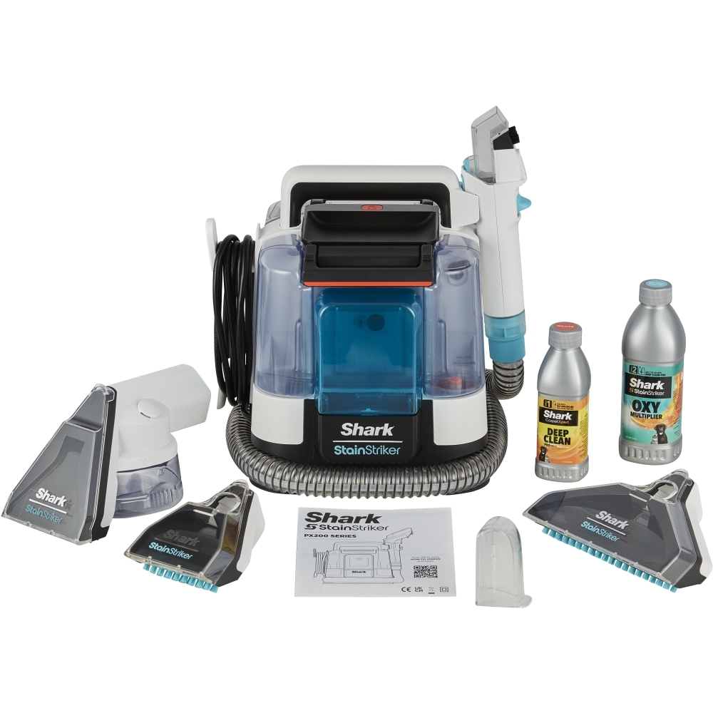 Shark PX200UKT StainStriker Pet Stain & Spot Cleaner, White