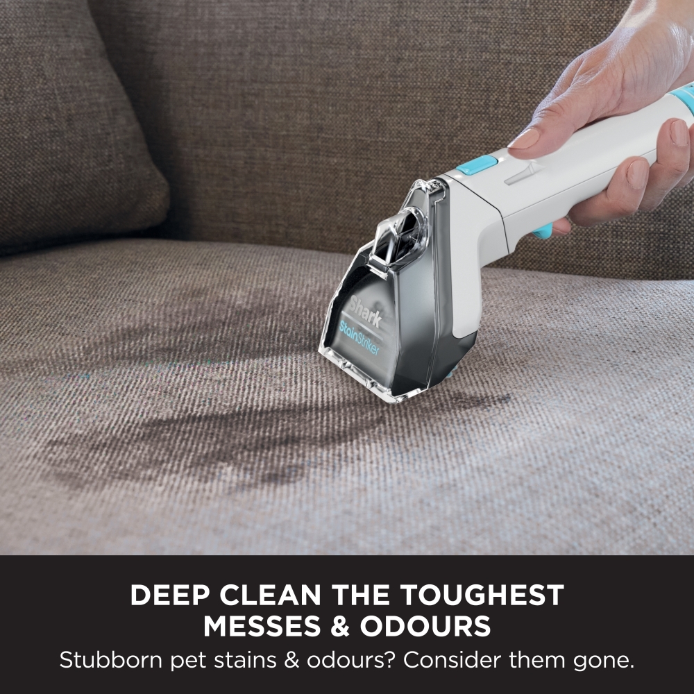 Shark PX200UKT StainStriker Pet Stain & Spot Cleaner, White