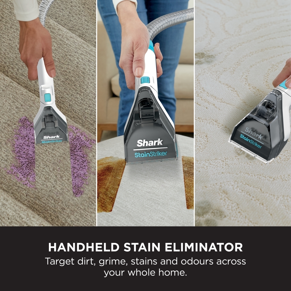 Shark PX200UKT StainStriker Pet Stain & Spot Cleaner, White