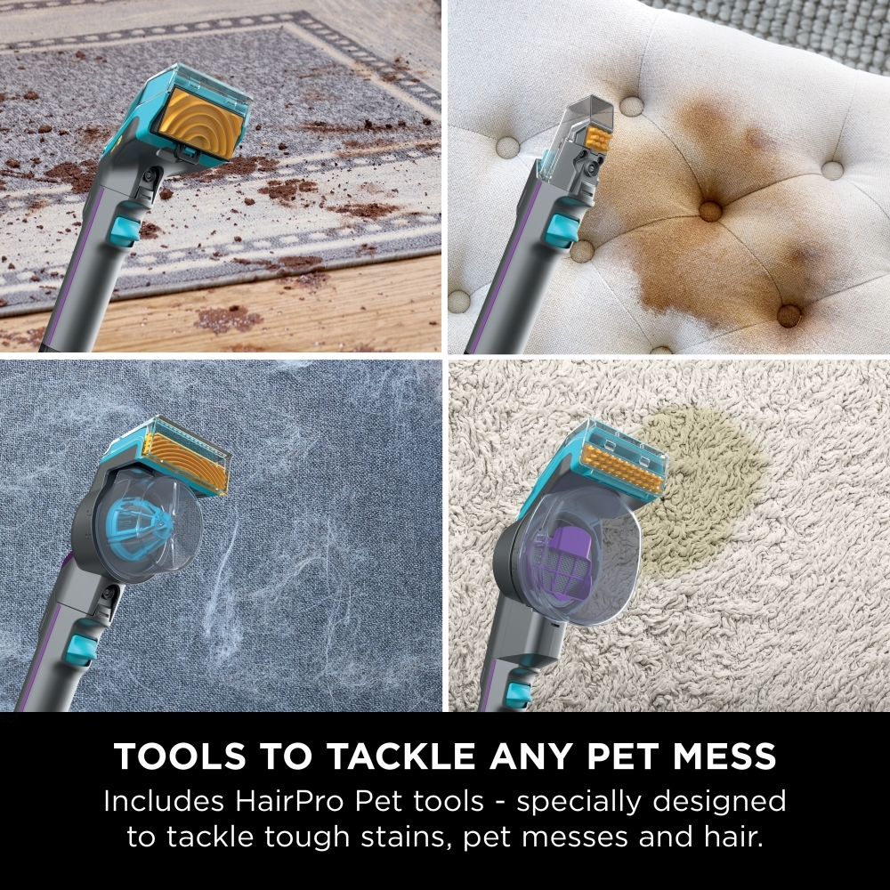 Shark PX250UKT StainStriker HairPro Pet Stain & Spot Cleaner, Silver