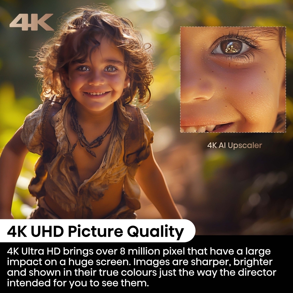 Hisense PX3-PRO 4K Smart Laser Cinema, 4K Ultra HD, Black