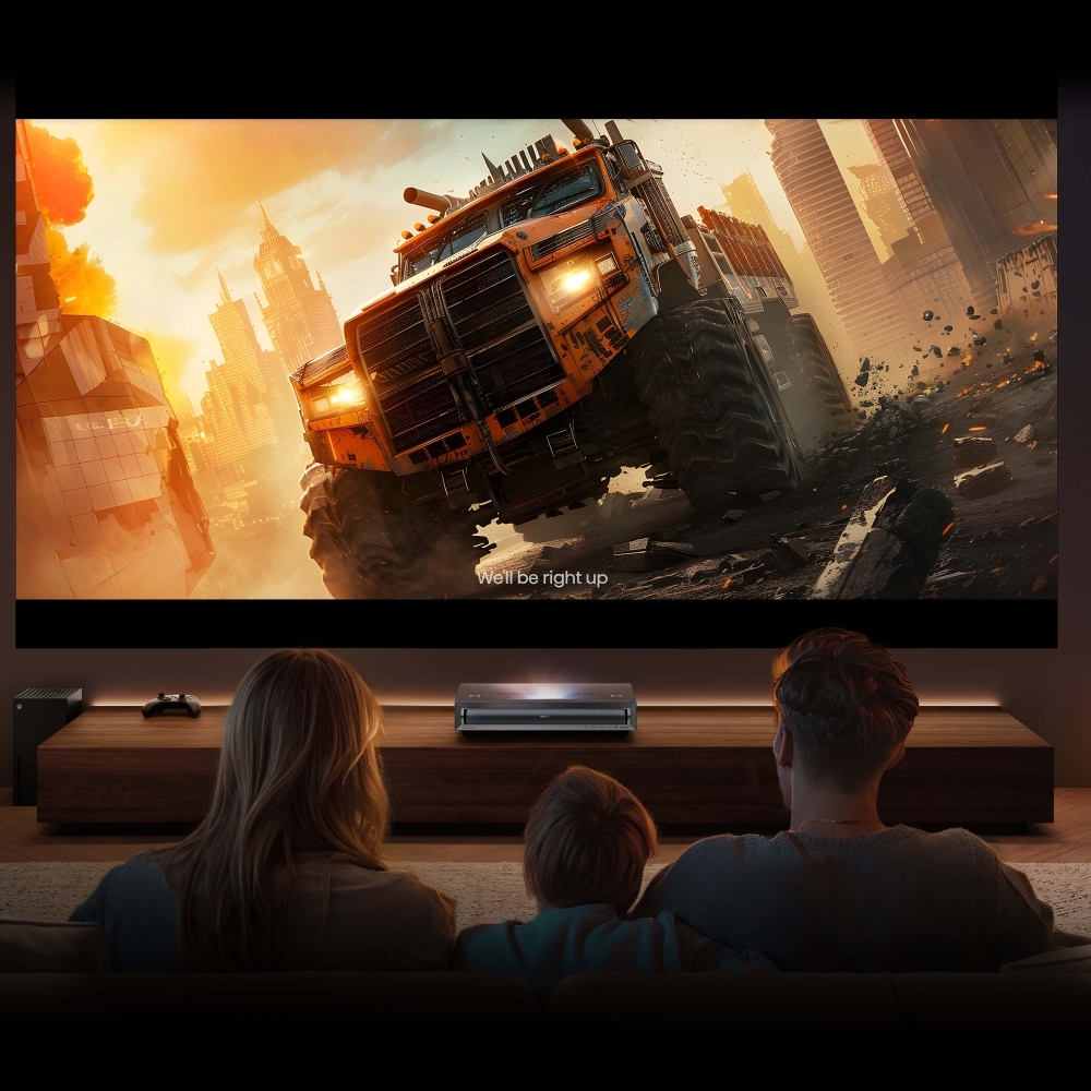 Hisense PX3-PRO 4K Smart Laser Cinema, 4K Ultra HD, Black