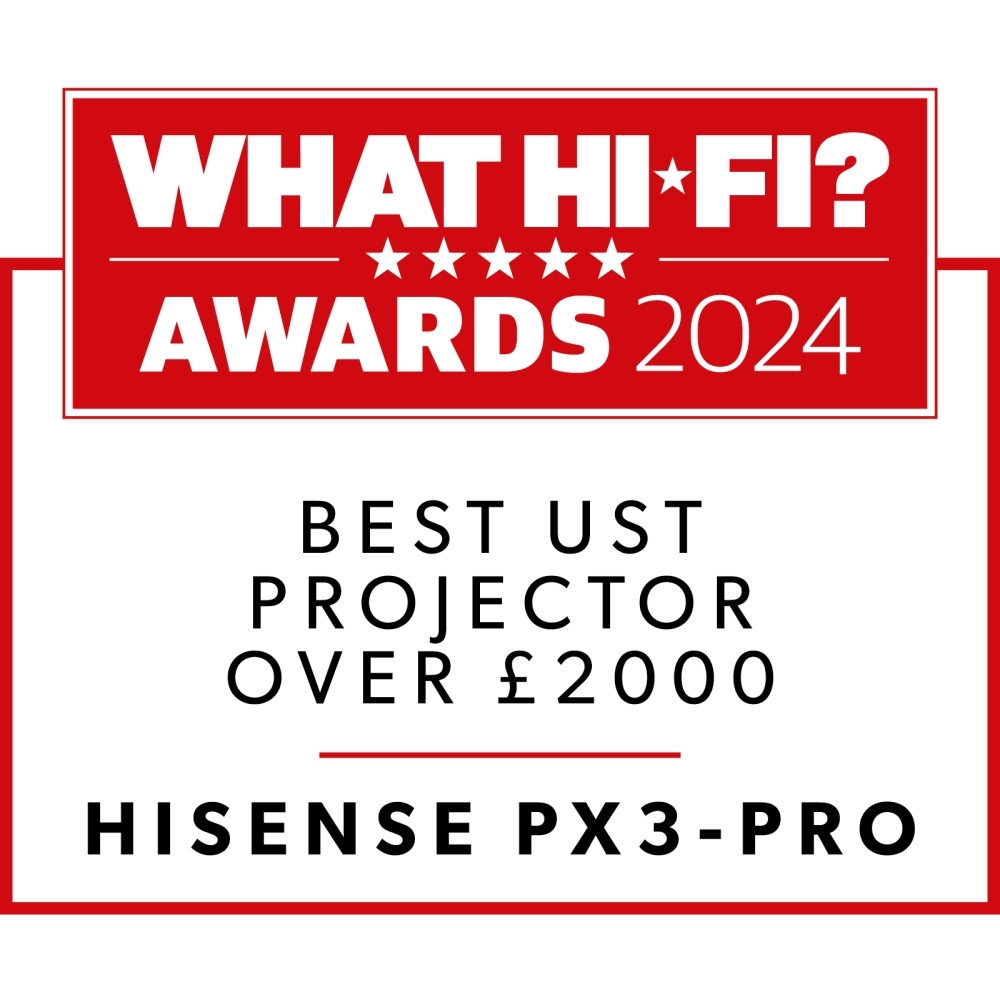 Hisense PX3-PRO 4K Smart Laser Cinema, 4K Ultra HD, Black