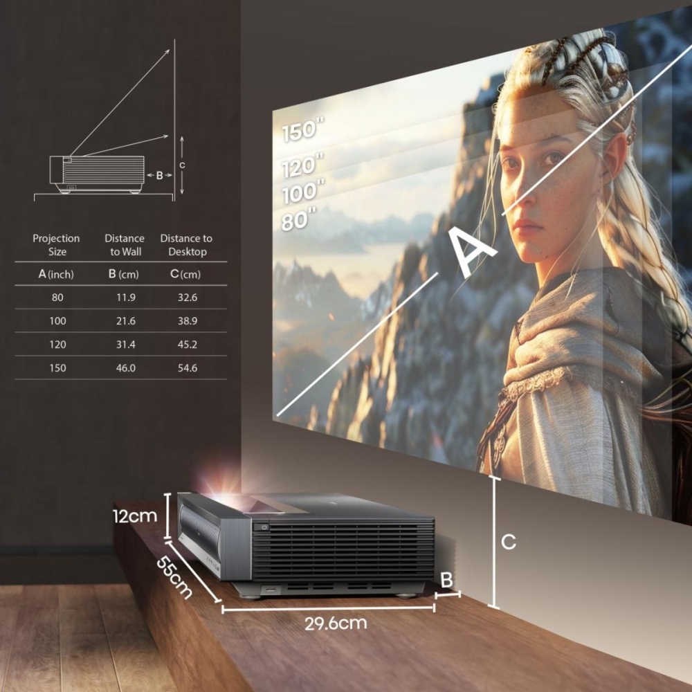 Hisense PX3-PRO 4K Smart Laser Cinema
