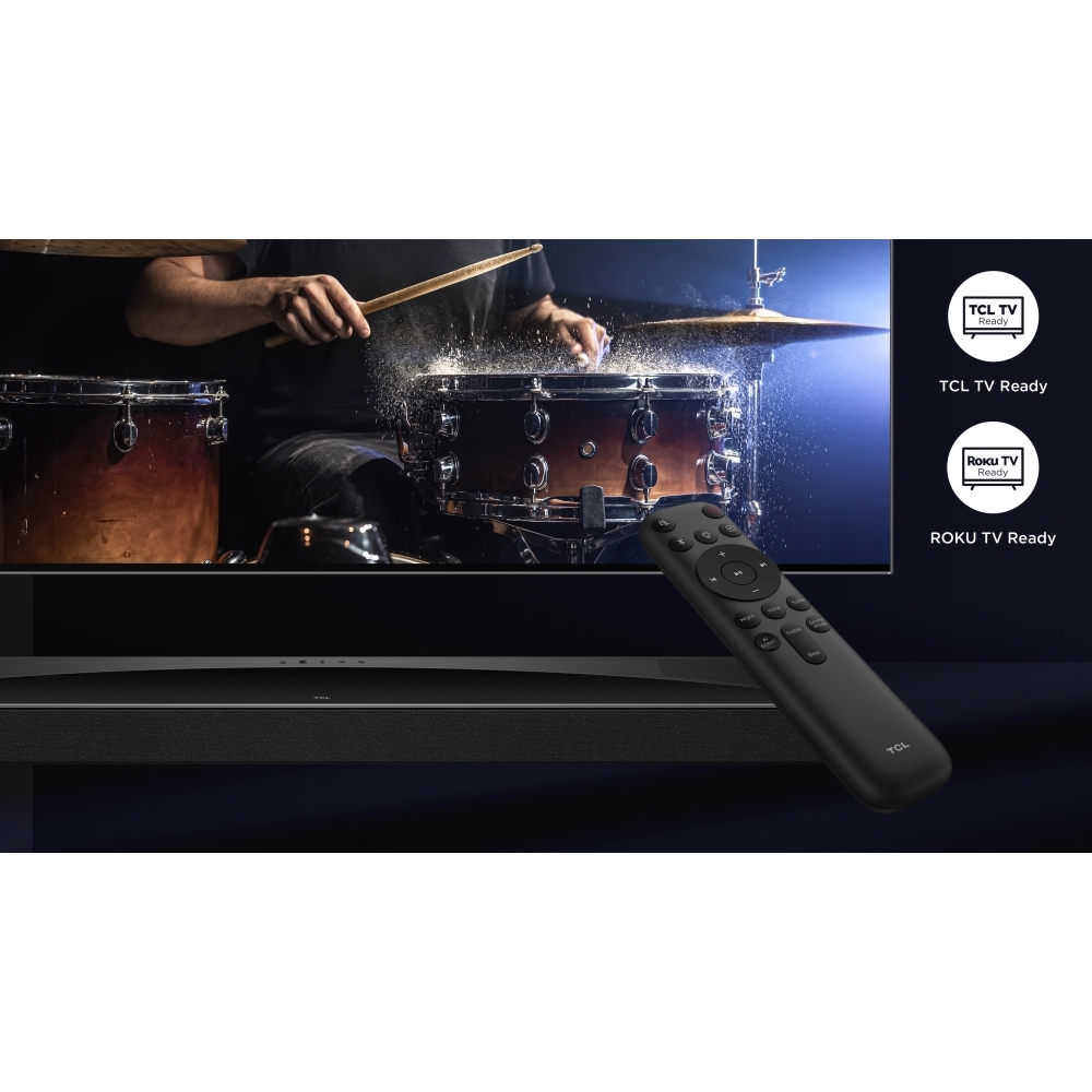 TCL Q75HK Series 5.1.2 Sound Bar, Black