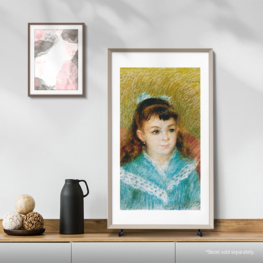 Samsung QE32LS03CBUXXU 32" The Frame Art Mode QLED Full HD HDR Smart TV, Black, F Rated