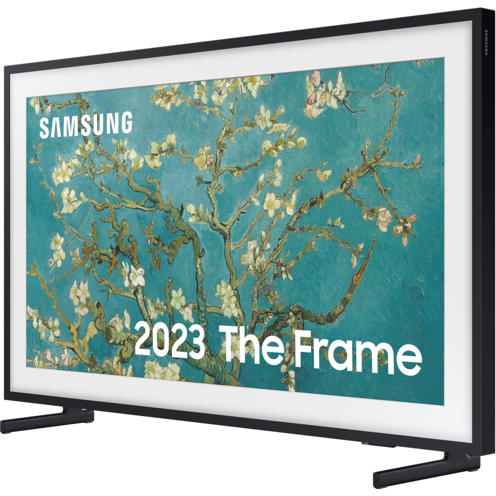 Samsung QE32LS03CBUXXU 32" The Frame Art Mode QLED Full HD HDR Smart TV, Black, F Rated