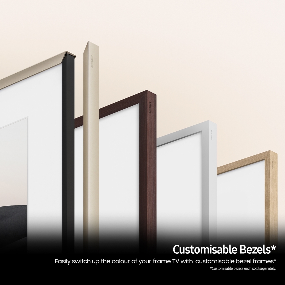 Samsung QE32LS03CBUXXU 32" The Frame Art Mode QLED Full HD HDR Smart TV, Black, F Rated