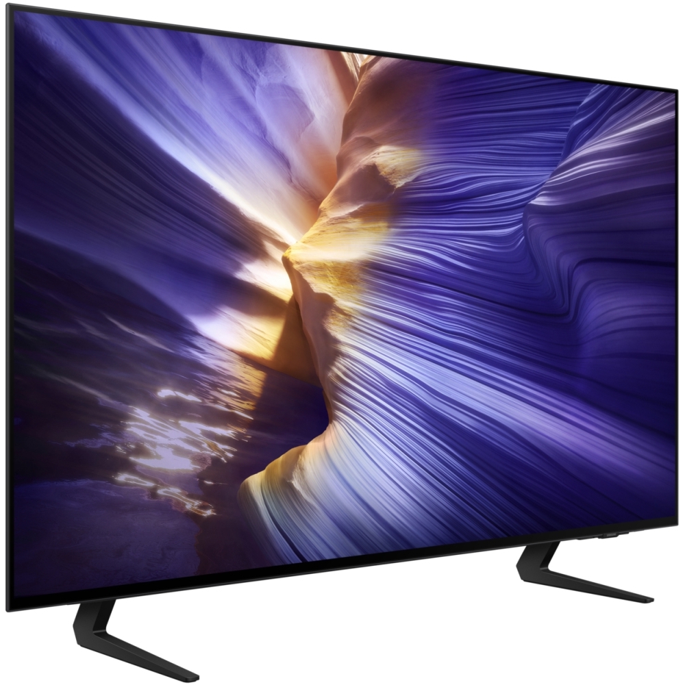 Samsung QE42S90FAEXXU 42" OLED Smart Television, 4K Ultra HD, Black, G Rated