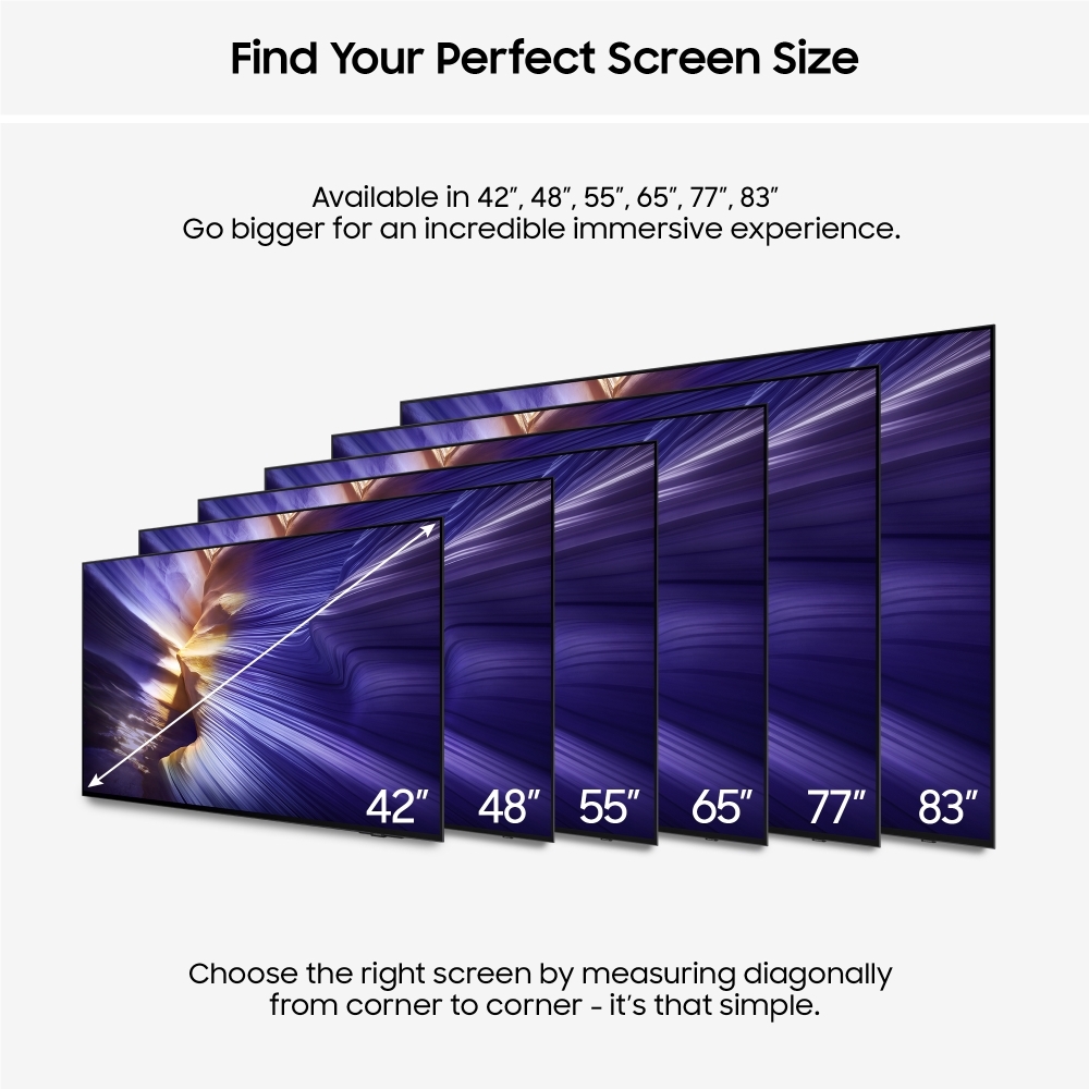 Samsung QE42S93FAEXXU 42" Television, G Rated