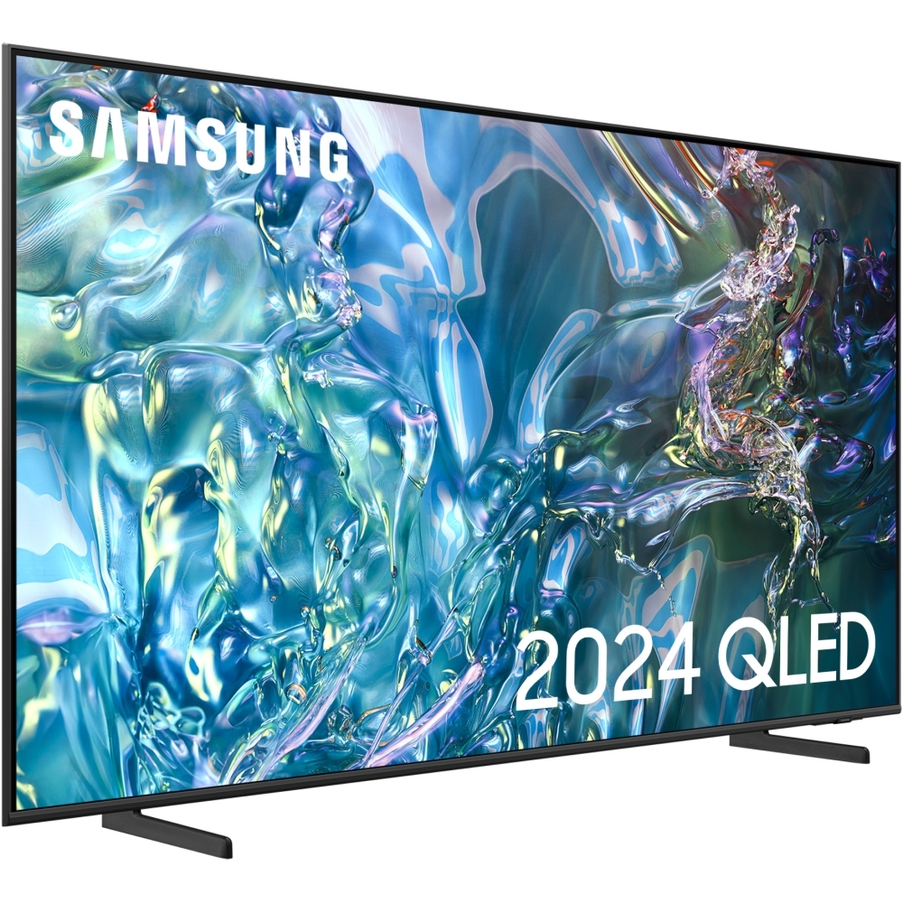 Samsung QE55Q60DAUXXU Q60D 55" QLED 4K HDR Smart TV, 4K Ultra HD, Black