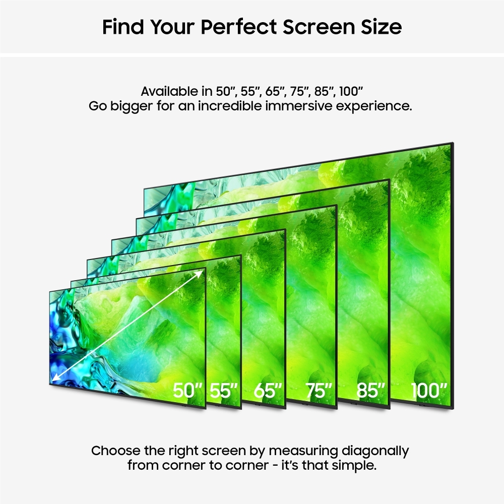 Samsung QE65QN80HAUXXU 65" Neo QLED Smart Television, 4K Ultra HD, Black, E Rated